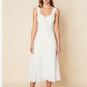 Faithfull The Brand floral print midi-dress, NWT